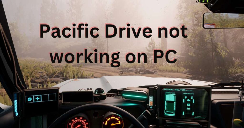 Pacific Drive not working on PC