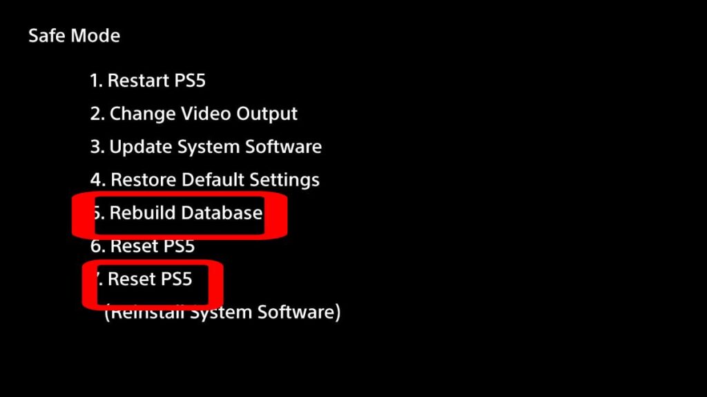 Safe Mode and Factory Reset